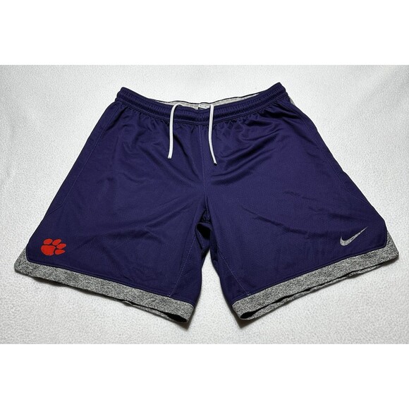 Clemson University Tigers Nike Athletic Shorts Womens Size XL Gym Sports *FLAWS* - Picture 1 of 12